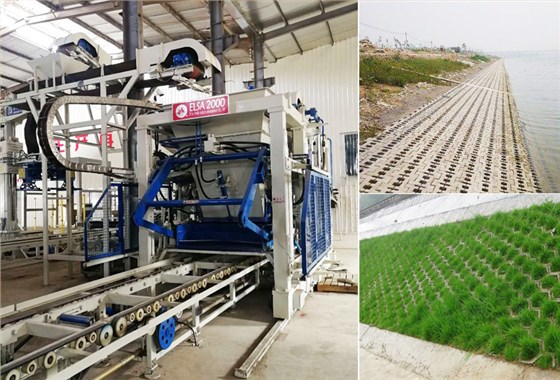 水工護(hù)坡磚機(jī)