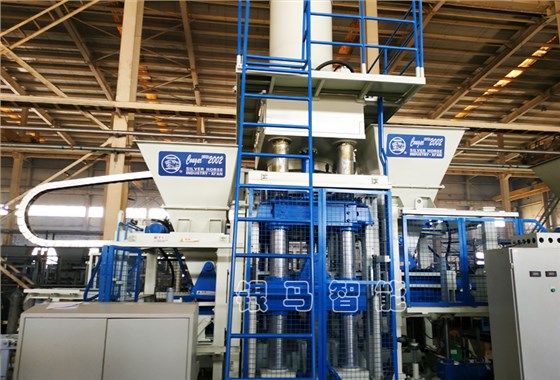 銀馬靜壓磚機設(shè)備