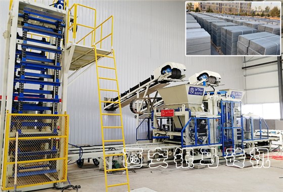 路沿石磚機生產(chǎn)線：免燒磚機定制機型走出國內(nèi)，開拓國際高端市場！