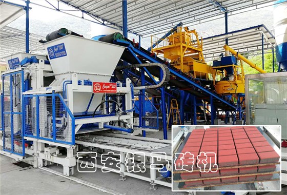 全自動透水磚生產線解決城市內澇，打造宜居家園！