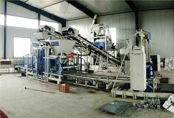 水泥免燒磚成型機(jī)