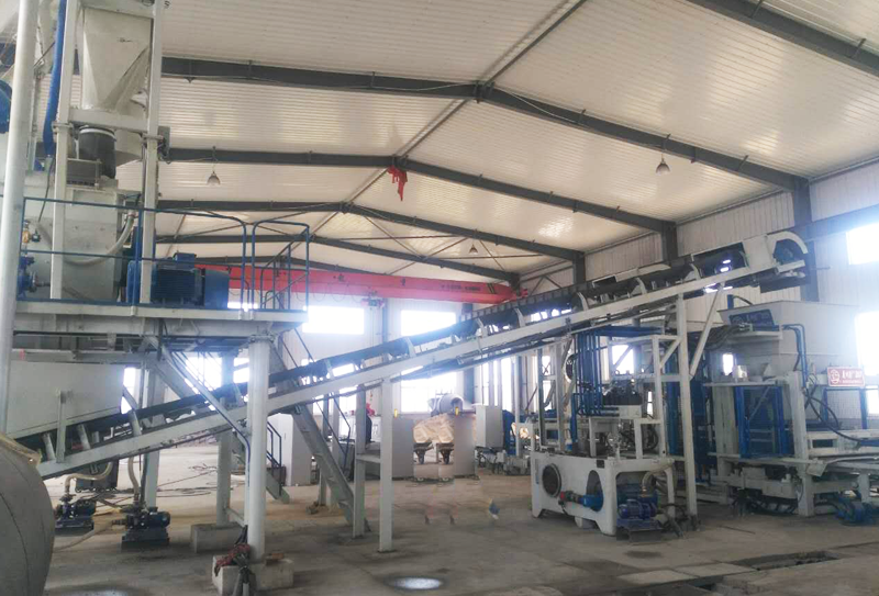 全自動建筑垃圾制磚機