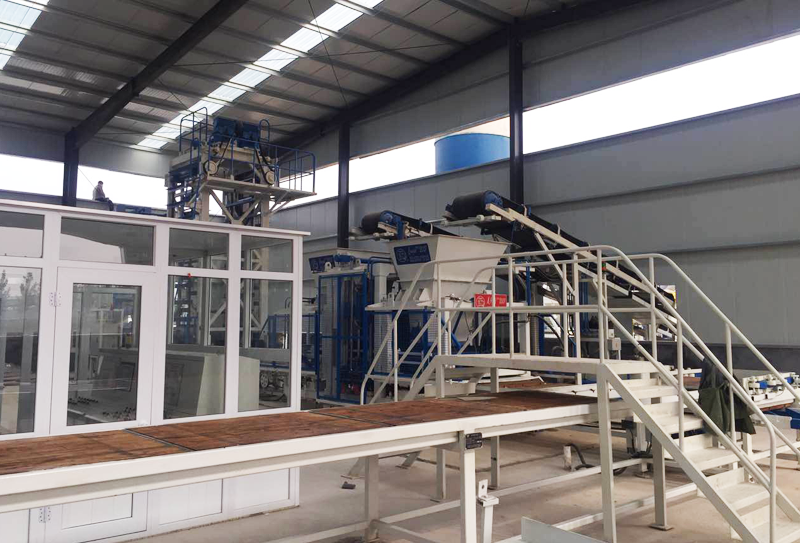 全自動(dòng)免燒磚設(shè)備