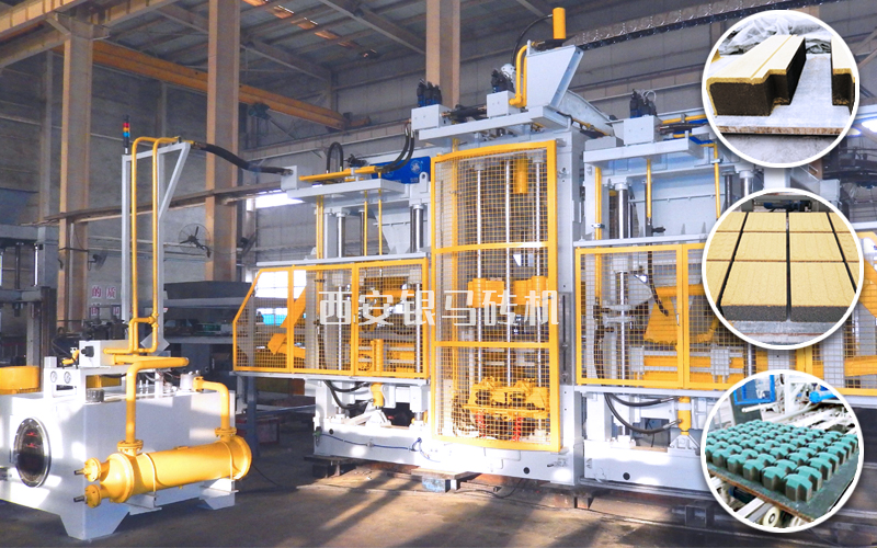 免燒透水磚設(shè)備：讓制品具有高保真、高強度，高密實度