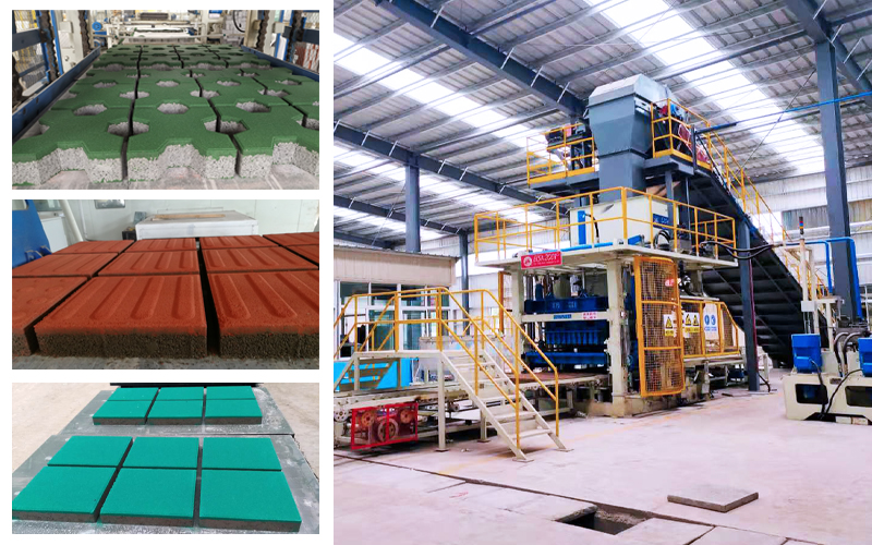 水泥空心磚制磚機(jī)性能及制品特點分析